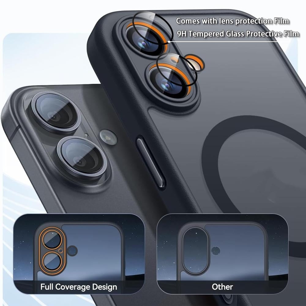 Magnetic Absorption Matte Phone Case