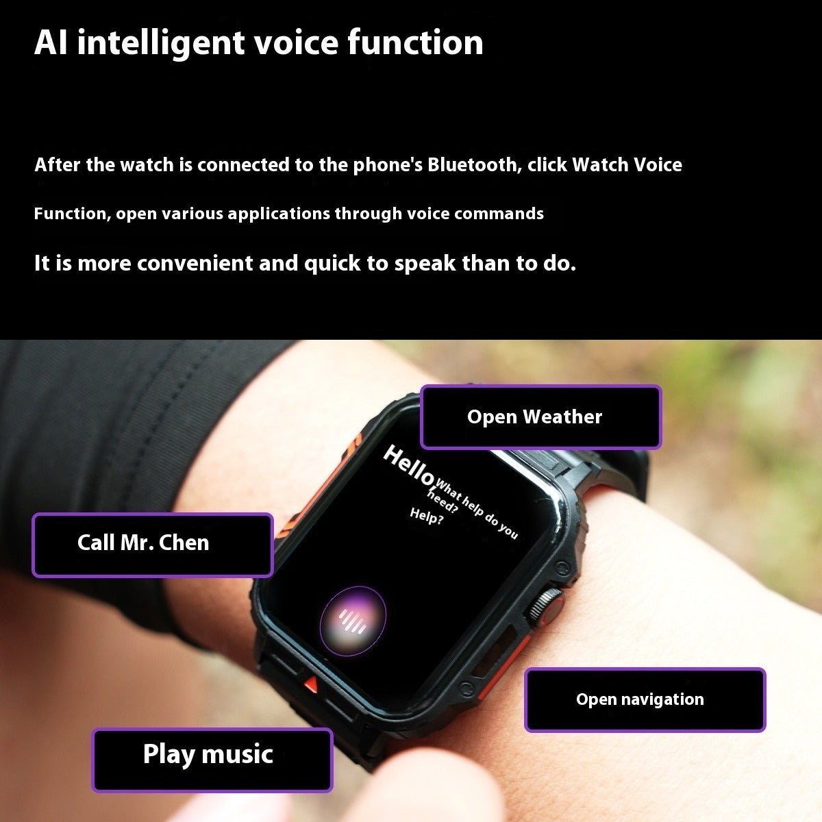 Bluetooth Sport Smartwatch