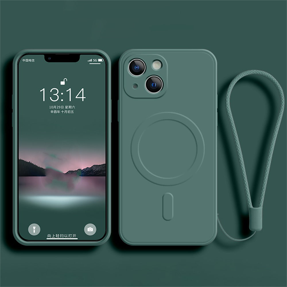 Magnetic Liquid Silicone Drop-proof Soft Shell Protector