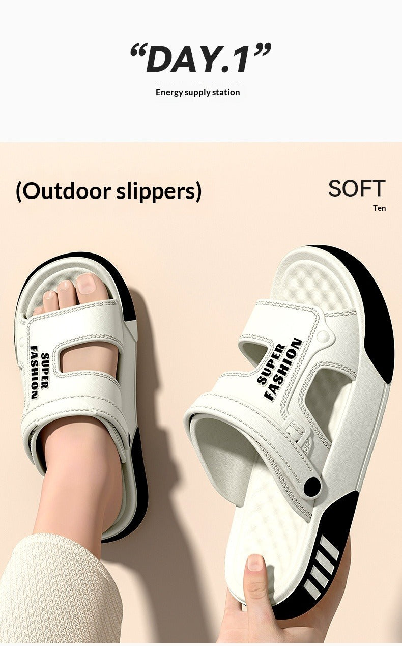 Men's Outdoor Non-Slip Casual Beach Slippers
