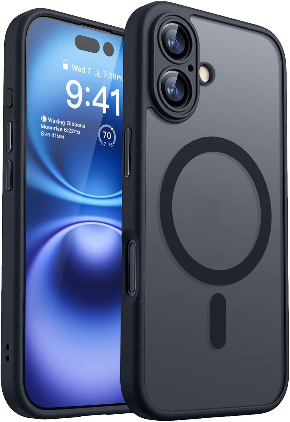 Magnetic Absorption Matte Phone Case